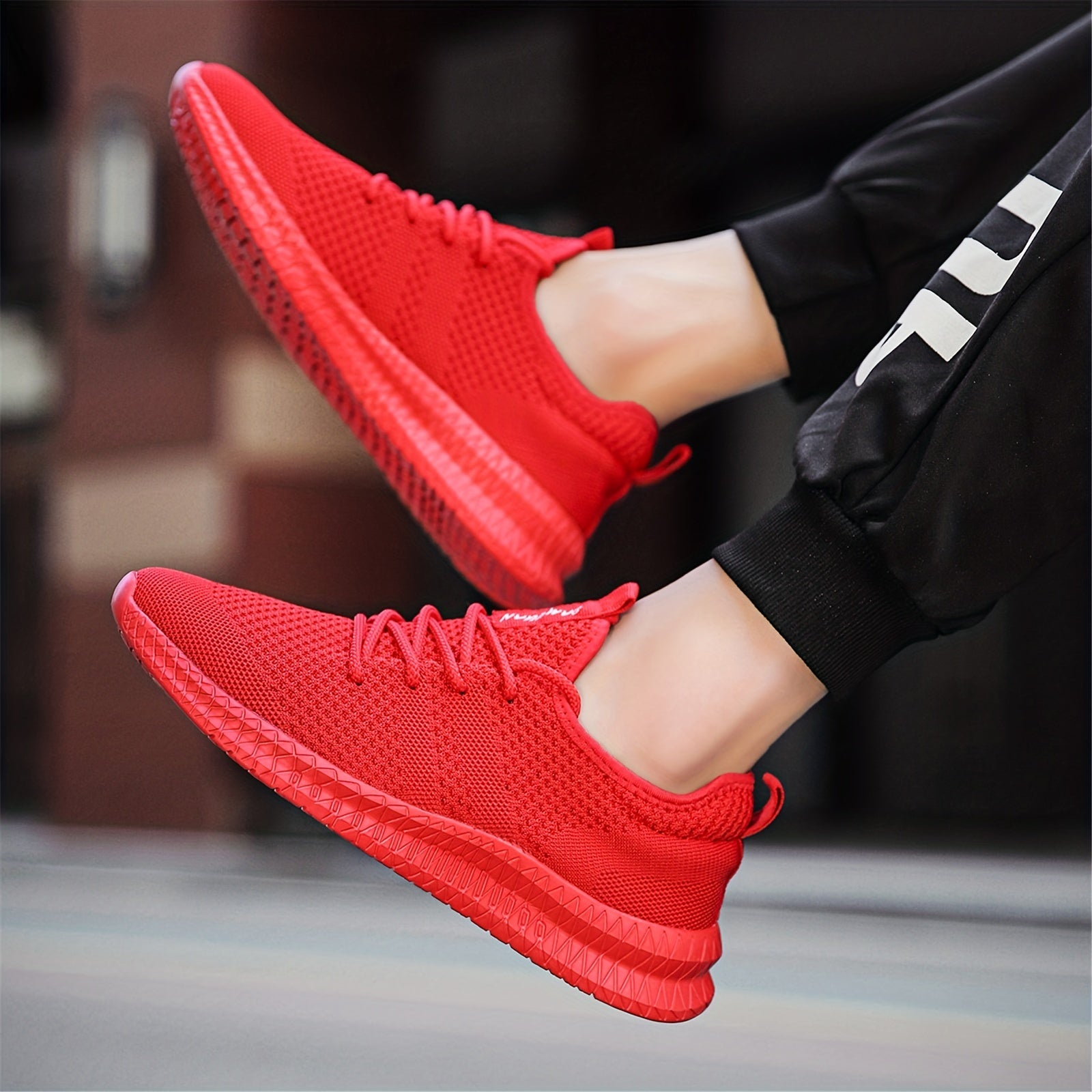 Men's Breathable Knit Sneakers