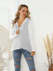 Solid Zipper Casual Long Sleeve Jacket Women's Coat