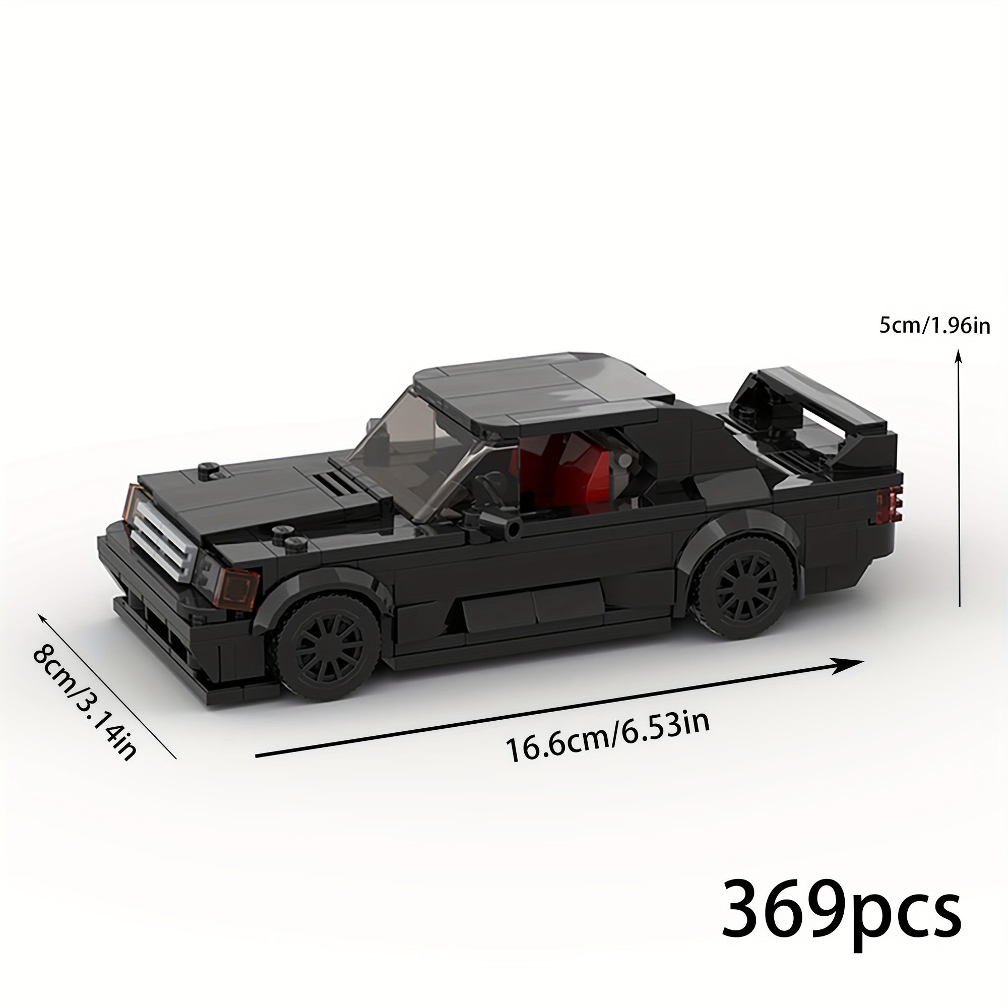 Classic Sports Car Racing Building Blocks Set Educational Creative Assembly Toy