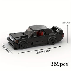 Classic Sports Car Racing Building Blocks Set Educational Creative Assembly Toy