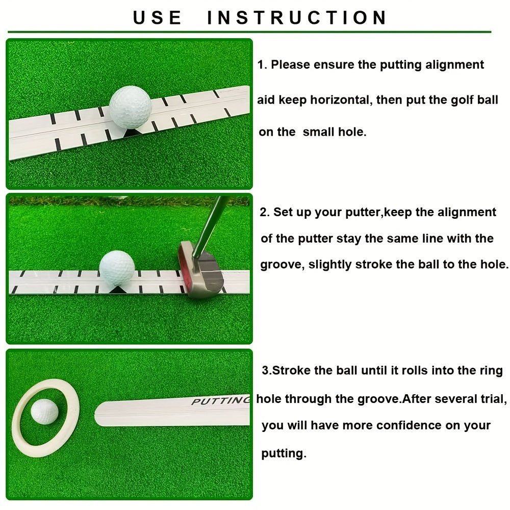 Aluminum Golf Putter Training Aid for Putting Green