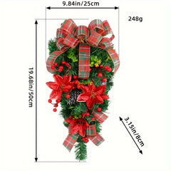 Christmas Upside Down Garland Home Decoration