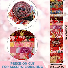 40pcs Cotton Fabric Patchwork Fabric 6 48 Cm Cotton Quilting Crafts DIY Sewing