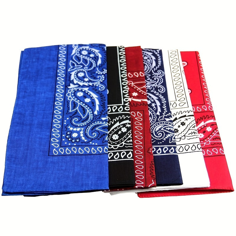 Cashew Flower Large Square Scarf Insect Paisley Bandana