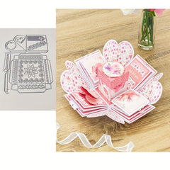 Metal Cutting Dies 3D Box With Multiple Layers