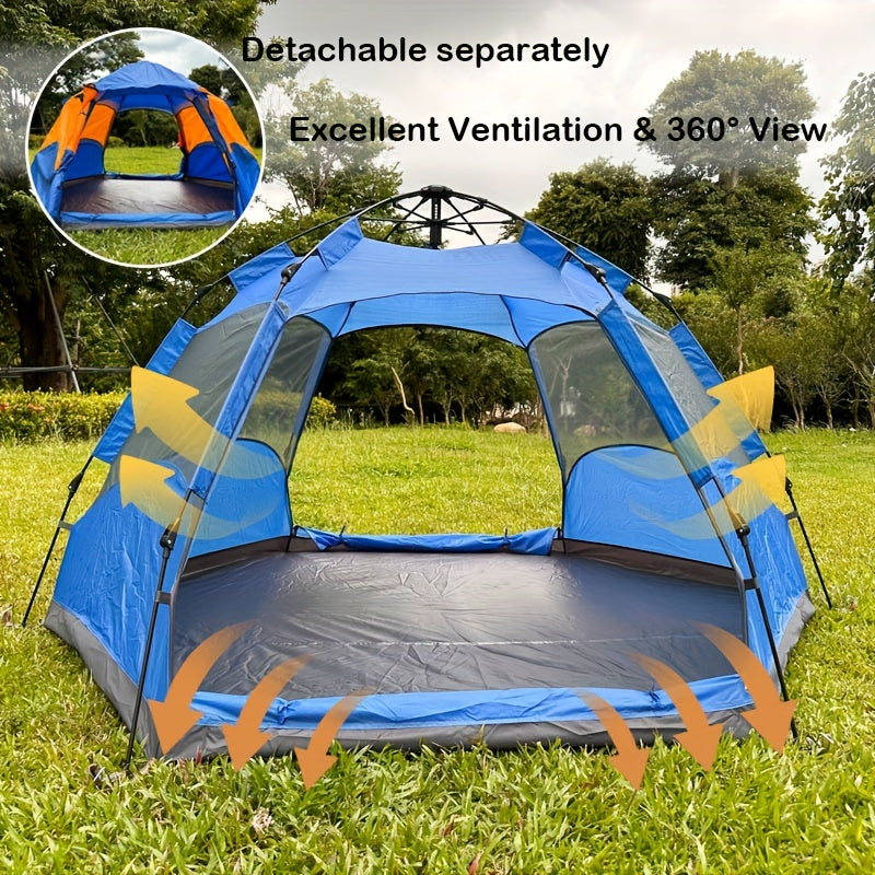 Waterproof Camping Tent Sun Shade Shelter for Outdoor Beach Camping
