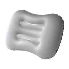 Portable Inflatable Pillow Foldable Travel Neck Pillow For Long Sleeping