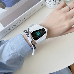 Waterproof Aircraft Watch Luminous Electronic Children's Watch