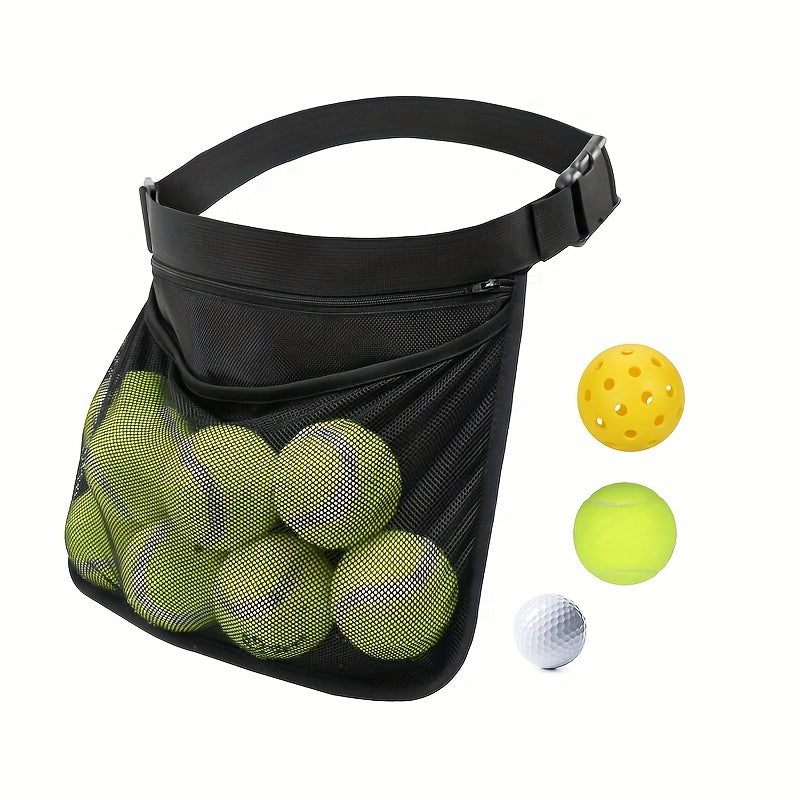 Portable Tennis Pickleball Storage Bag Waist Bag