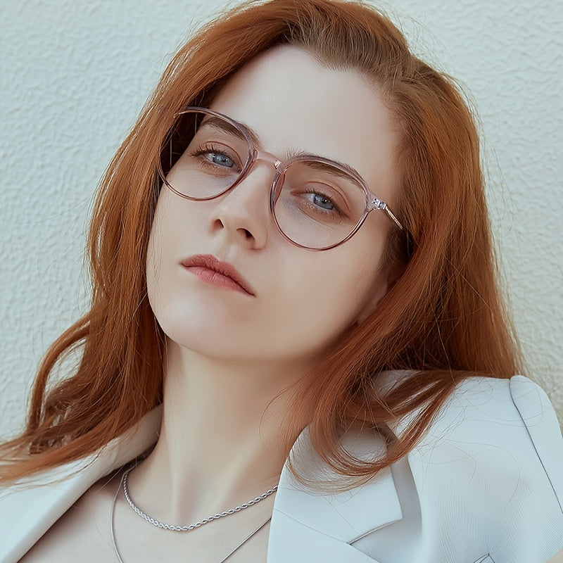 Vintage Round Light Blocking Computer Screen Protection Glasses