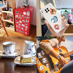 100pcs Impact Stickers Video Game Waterproof Vinyl