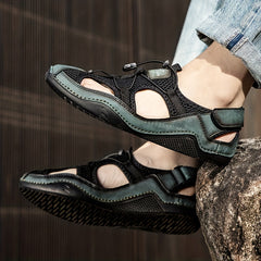 Men's Mesh Non Slip Sandals Comfy Beach Shoes Summer