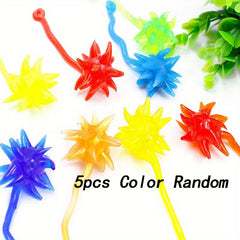 5 10 20pcs Sticky Balls Random Colors Interactive Game Toys