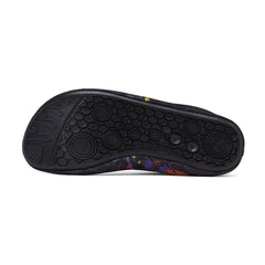 Women's Colorful Print Water Shoes Lightweight Non slip Beach Shoes