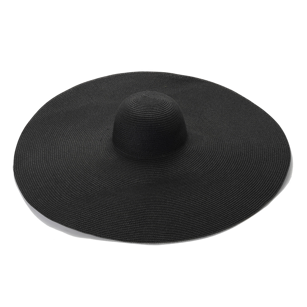Large Brim Straw Hat Solid Breathable Casual Sun Hat