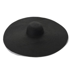 Large Brim Straw Hat Solid Breathable Casual Sun Hat