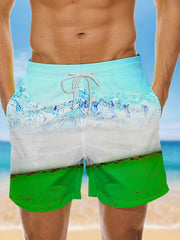 Drinks Print Lounge Shorts for Men