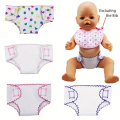 4pcs Doll Clothes & Underwear Set for 14-18 Inch Dolls