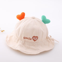 Deer Ear Hat Sunscreen Wide Brim Basin Hat