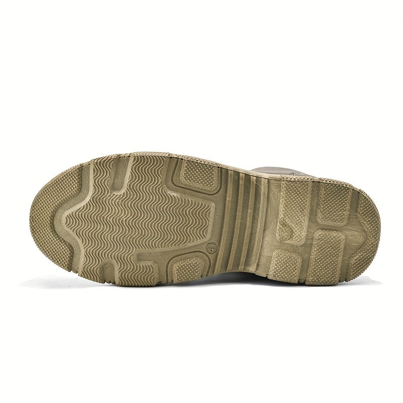 Men's Warm Lace-up Sneakers Casual Walking Shoes