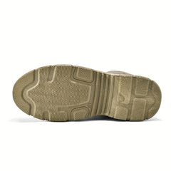 Men's Warm Lace-up Sneakers Casual Walking Shoes