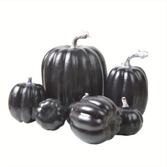 7pcs Thanksgiving Artificial Pumpkin Home Decoration Set