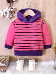 Girls Fleece Hooded Sweatshirt for Autumn/Winter