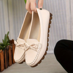 Women's Bowknot Flat Shoes Casual Soft Sole Loafers