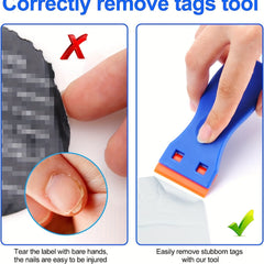 Plastic Razor Scraper Double Edge Blade Tool for Adhesive Remover