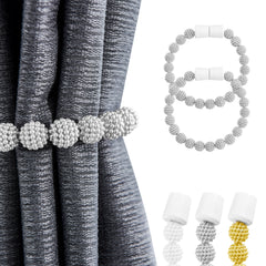 Pearl Bracelet Curtain Tiebacks - Elegant Home Decor