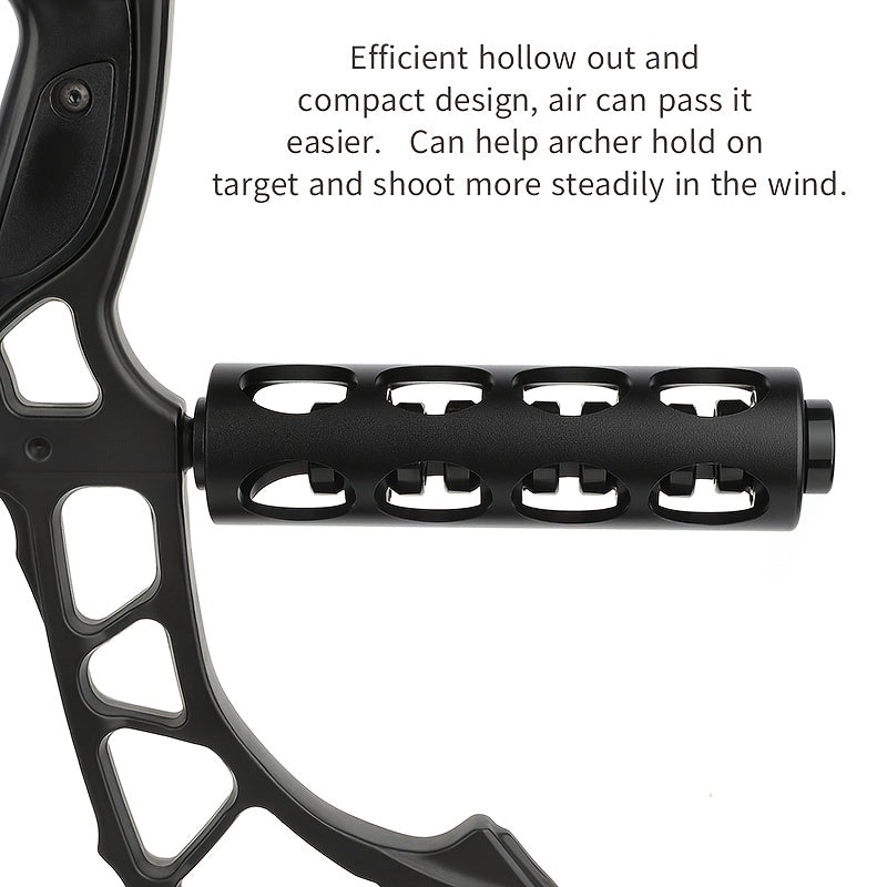 Compound Bow Stabilizer 15-24cm Vibration Reduction Durable Easy Installation