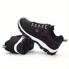 Men's Plus Size Hiking Boots Non Slip Lace Up Shoes