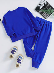 Boy's Football Outfit 2pcs Set for Spring Fall