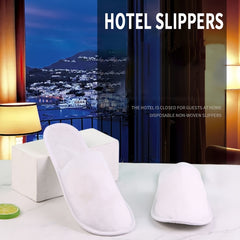 Disposable Slides Lightweight Closed Toe Non slip Slippers