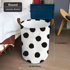 Foldable Waterproof Laundry Basket for Dirty Clothes Toys Bathroom Storage