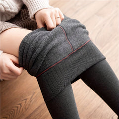 Plush Lined Tights High Waist Pantyhose Women's Stockings