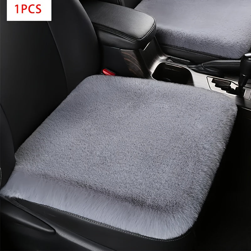 Winter Warm Car Seat Cushion Cover Thickened Plush - Breathable