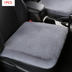 Winter Warm Car Seat Cushion Cover Thickened Plush - Breathable