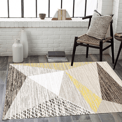 Fluffy Faux Wool Area Rugs Non slip Modern Large Carpet
