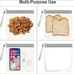 Transparent Travel Toiletry Bag Zipper Travel Storage Bag Cosmetics Bag