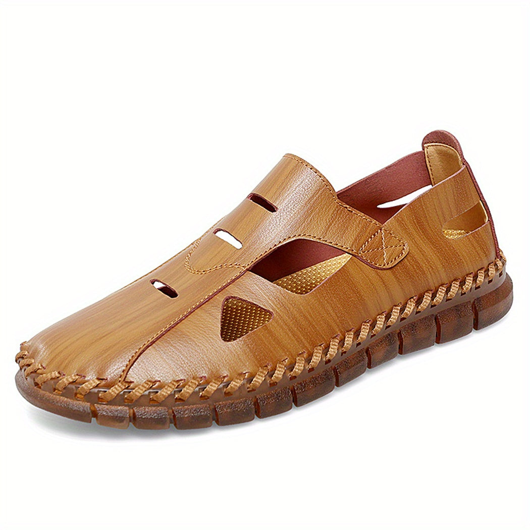 Men's Closed Toe Superfine Fiber Outdoor Casual Sandals