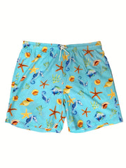 Marine Animal Theme Family Vacation Swimwear Set