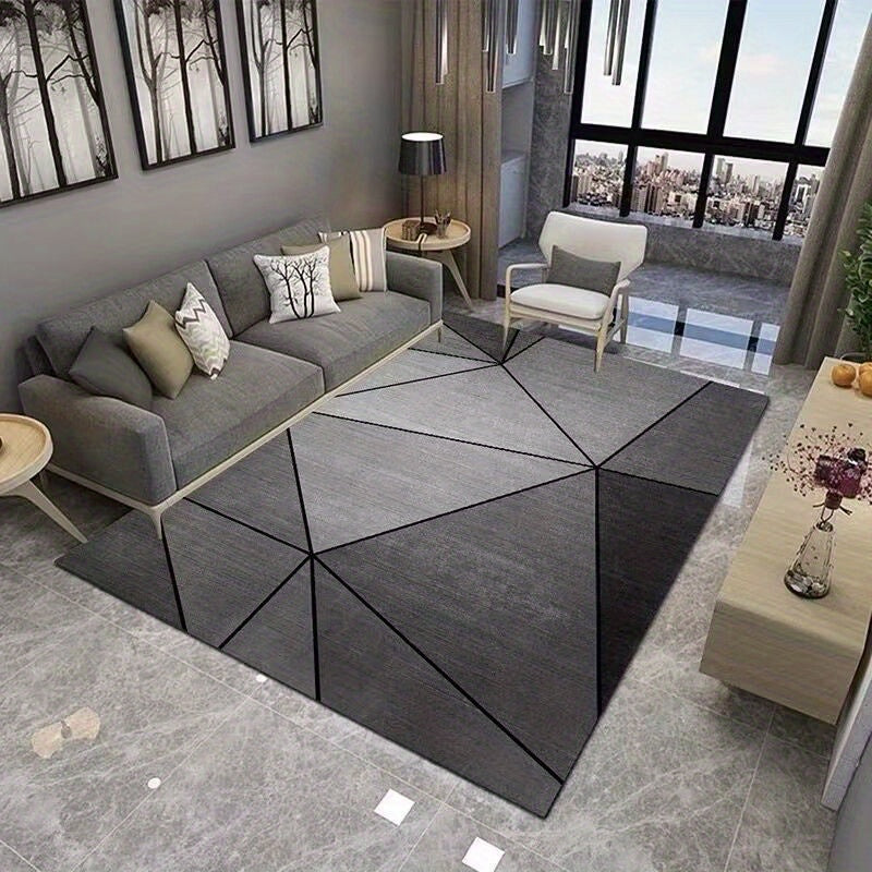 Modern Nordic Style Soft Living Room Area Rug