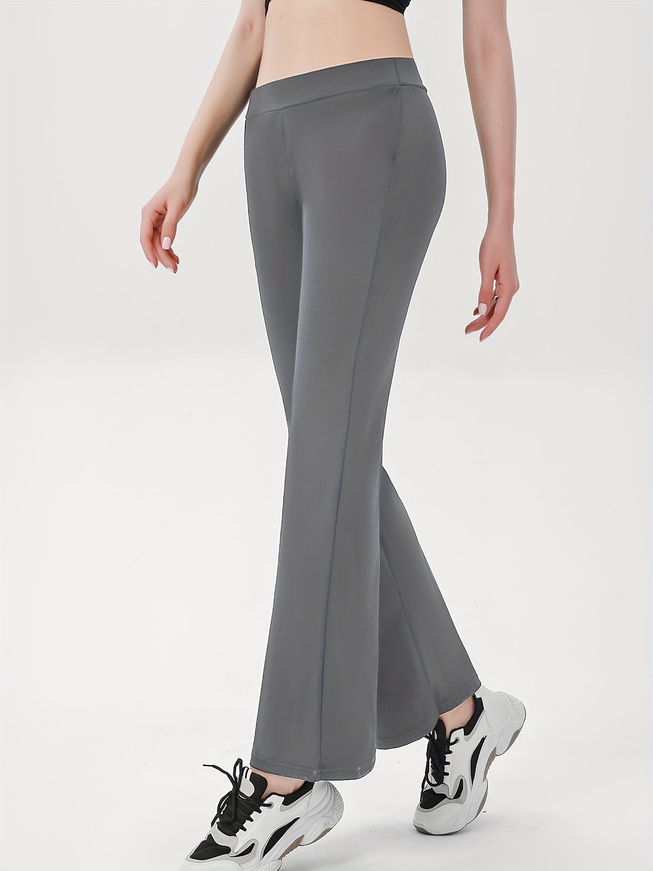 Tummy Control Bootcut Yoga Pants for Women Flattering Wide Leg Activewear