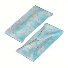 Rainbow Geometric Pattern Sport Headband Breathable & Comfortable