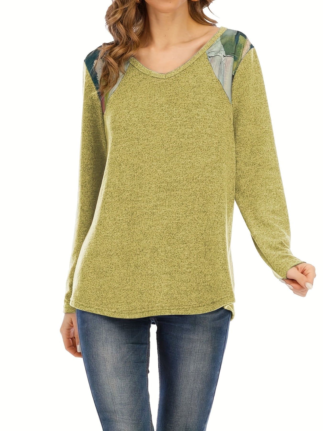 Long Sleeve Lightweight Casual T-shirt