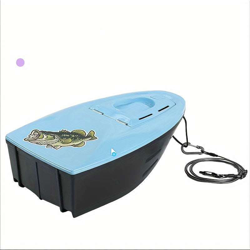 Large Capacity Live Fish Barrel with Strap