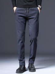 Men's Casual Straight Slim Pants