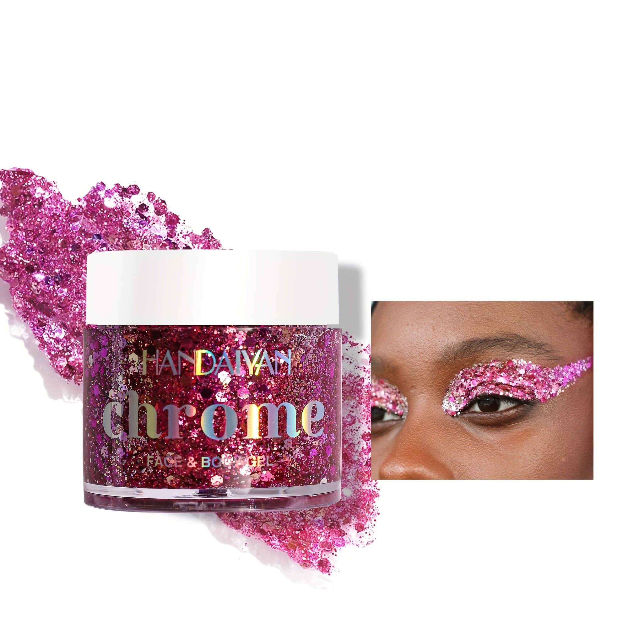 Chameleon Eyeshadow Powder Gradient Changing Sequin Makeup