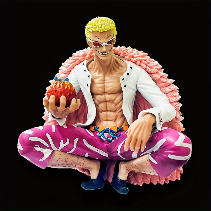 Pirate Anime Character Model 5.9in Squatting Posture Head Set